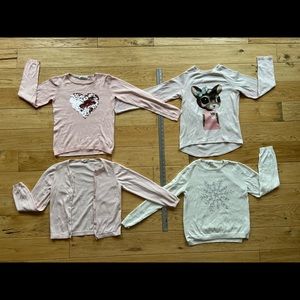 H&M Girls size 8-10 bundle of sweaters! 4 sweaters like new!